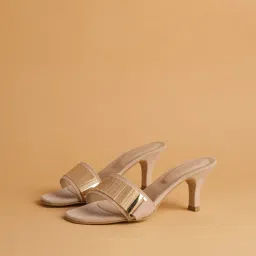 Eridani Women's Alessia Beige Stilettos image 3