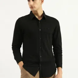 United Colors Of Benetton Black Slim Fit Shirt-image-65