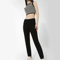 Only Black Blended Skinny Fit Mid Rise Jeans image 3