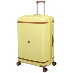 It luggage Soft Yellow 8 Wheels Large Hard Cabin Trolley Bag-picture-31