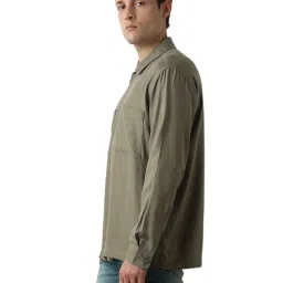 SELECTED HOMME Olive Regular Fit Overshirt image 3