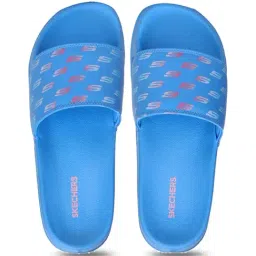 Skechers Women's SIDE LINES 2 Blue Casual Sandals-picture-11