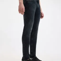 Pepe Jeans Black Cotton Slim Fit Jeans image 3