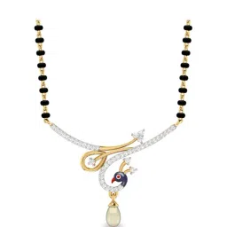PC Jeweller Reynard 18k Gold Mangalsutra Pendant-picture-36