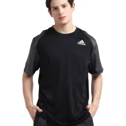 adidas Black Round Neck T-Shirt-picture-31