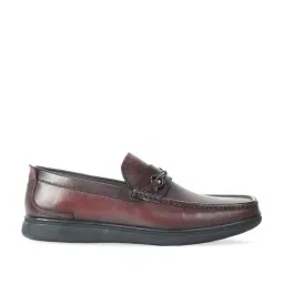 Pavers England Men's Brown Formal Loafers-picture-26