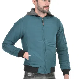 Lawman Pg3 Teal & Mustard Regular Fit Reversible Jacket image 3