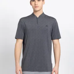 adidas Grey Regular Fit Printed Golf T-Shirt-image-55