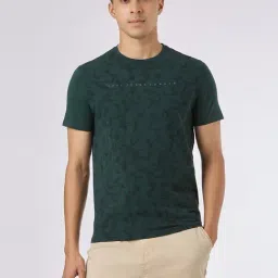 Pepe Jeans Green Slim Fit Printed T-Shirt-picture-26