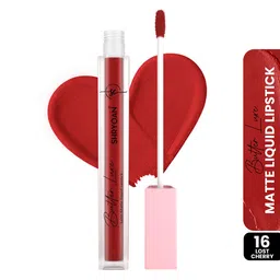 SHRYOAN Butter Luxe Satin Matte Liquid Lipstick-6ml-Lost Cherry-picture-11