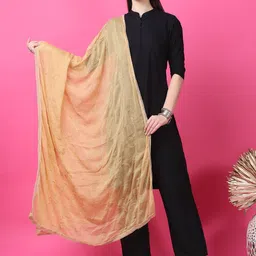 LOOM LEGACY Floral Embroidered Dupatta-picture-35
