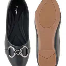 Cogner Women Mules with Buckles Flats image 3