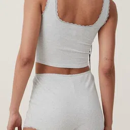 LULU & SKY Top With Shorts Night Suit image 4