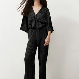 Trendyol Women Striped Trousers-image-77
