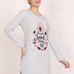 Linoges Women Printed Pockets 1 T-shirt image 3