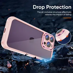 QRIOH Solid Printed iPhone 15 Pro Max Back Case Mobile Accessories image 3