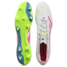 Adidas Men's PREDATOR LEAGUE FG White Football Shoes image 3