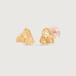 Mia by Tanishq 14k (585) Yellow Gold Earrings for Women image 4