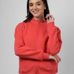 Numero Uno Coral Solid Long Sleeves Sweatshirt image 3