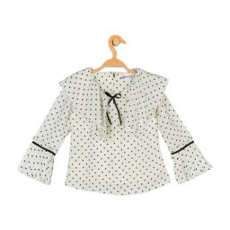 Peppermint Kids Off White Printed Top-picture-44