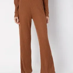 Vero Moda Brown Regular Fit Pants-image-62