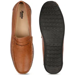 Bata Men's DRIFT 1 BOSS E Tan Loafers image 3