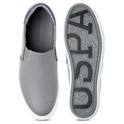 U.S. Polo Assn. Men's CAMPBELL 2.0 Grey Loafers image 3