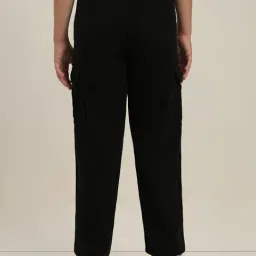 VERO MODA GIRL Jet Black Cotton Jeans image 2