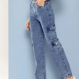 Aarika Blue Denim Solid Jeans image 3