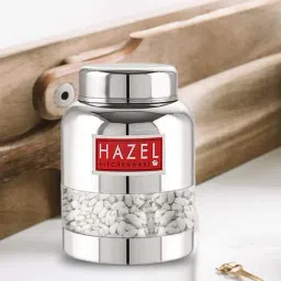 HAZEL Silver Stainless Steel Container (0.35 L) - Set of 1 image 2