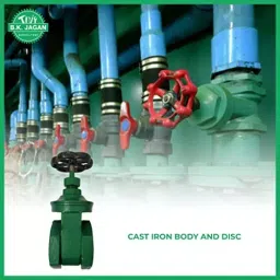 B K JAGAN & CO Gate Valve 80 mm Cast Iron 354C84I image 4