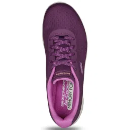 Skechers Women's GLIDE-STEP ALLURE-LOVE SPREE Purple Running Shoes image 3