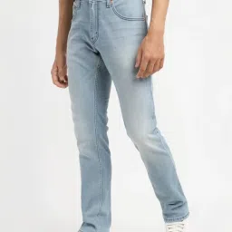 Levi's 65504 Blue Skinny Fit Jeans image 3