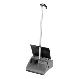 Roots Dust Pan Clip with Cover and Handle Black 28x29x85 cm Plastic, TT5630-picture-28