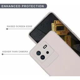 Sprig TPU Matte Back Cover for IQOO Neo 6 5G (White) image 3