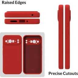 Sprig Back Cover for Google Pixel 9 Pro XL (Red) image 3