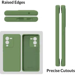 Sprig Back Cover for Vivo V25 Pro 5G (Green) image 3