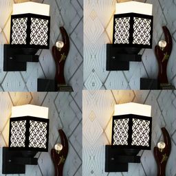 Gojeeva Brown Wood Square Wall Lamps-picture-44