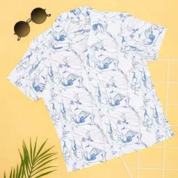 Pantaloons Junior Kids Bright White Printed Shirt-picture-11