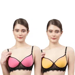 Samvar Multi Cotton Non-Wired Non Padded Minimizer Bra image 5