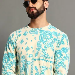 OAKWYN Men Printed Sweatshirt image 4