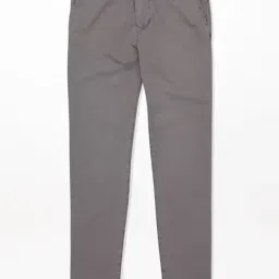 American Eagle Grey Cotton Regular Fit Trackpants image 3