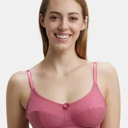 Jockey 1615 Women's Wirefree Non Padded Super Combed Cotton Elastane Everyday Bra-picture-13