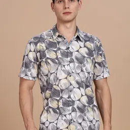 WEXFORD Men Standard Printed Casual Shirt-image-3