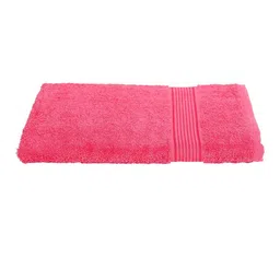 kopa BIANCA Unisex Pink Solid 380 GSM Bath Towel image 3