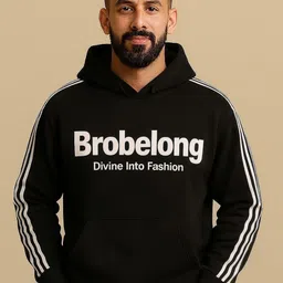 BUFFARO Men Printed Hooded Sweatshirt-image-68