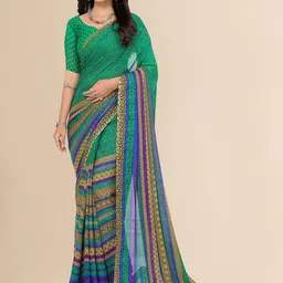 Moda Rapido Ethnic Motifs Printed Saree With Blouse Piece-picture-10