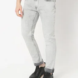 Spykar Grey Regular Fit Jeans image 3