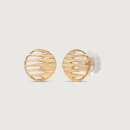 Mia by Tanishq 14k (585) Yellow Gold Earrings for Women image 4