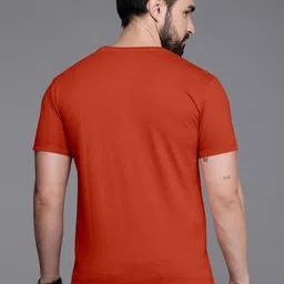 Mast & Harbour Men Typography Printed Round Neck Cotton T-shirt image 5